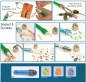 Preview: KEEP2GO Verschluss mit blauem PETling (3er Set)
